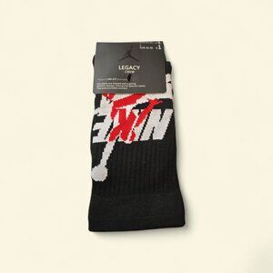 Jordan Socks Air Nike Socks 3 Pairs Jordan Essential Legacy Crew Men SIZE LARGE